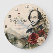 Oregon Shakespeare Festival  ラージ壁時計 (正面)