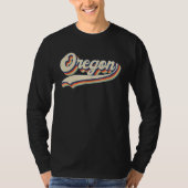 Oregon  Throwback Vintage Classic Tシャツ (正面)