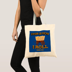 Oregon Trail History Buff Teeの転がこの方法 トートバッグ