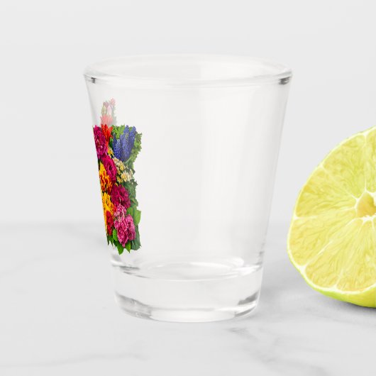 Oregon Wildflowers ショットグラス (右)