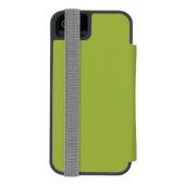 OregonGolf場面ヴィンテージ旅行ポスター Incipio iPhoneウォレットケース (フォリオ裏面)