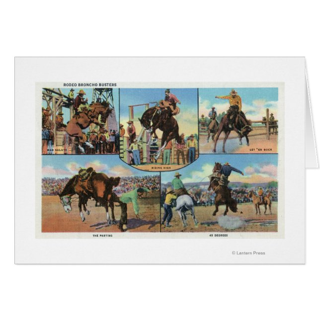 OregonScanstic Views of Rodeo Bronco Busters (正面横)