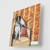 Oreoクッキーボストン スクエア壁時計 (傾斜)