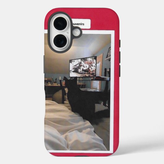 Oreo chat noir et blanc Case-Mate iPhoneケース (裏面)