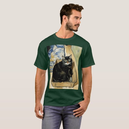 Oreo The Maine Coon Cat Active Tシャツ (正面フル)