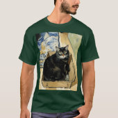 Oreo The Maine Coon Cat Active Tシャツ (正面)