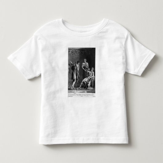 OrestesおよびPyrrhus トドラーTシャツ (正面)