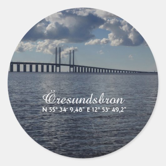 Öresundsbron, Malmö ラウンドシール (正面)
