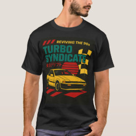 OREXO "Turbo Syndicate AE86" Tシャツブラック Tシャツ