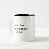 Orgの図表のマグ ツートーンマグカップ (正面左)