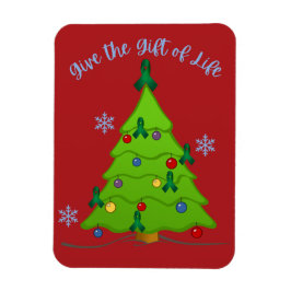 Organ Donation Awareness Christmas Tree Holiday マグネット