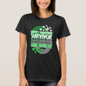 Organ Donation Awareness Kidney Transplant Survivo Tシャツ (正面)