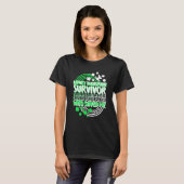 Organ Donation Awareness Kidney Transplant Survivo Tシャツ (正面フル)