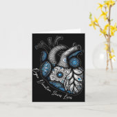 Organ Donation Saves Lives Heart Transplant Cardia カード (黄色い花)