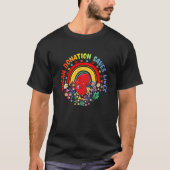 Organ Donation Saves Lives Rainbow Transplant Awar Tシャツ (正面)