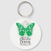 Organ Donor Butterfly キーホルダー (正面)