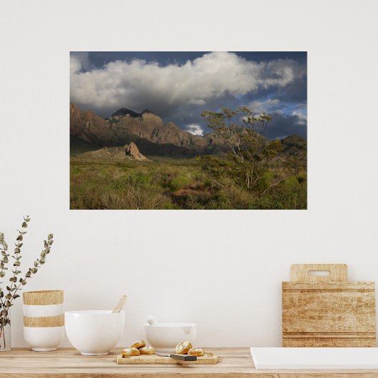 Organ Mountains After Storm ポスター (キッチン)