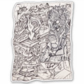 Organ of Worries  シール (正面)