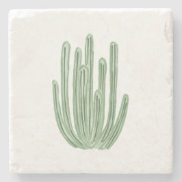 Organ Pipe Cactus Desert Stone Coaster ストーンコースター