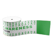 Organ Transplant Awareness Pattern Ribbon グログランリボン (リール)