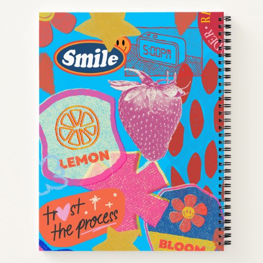 ORGANIC-ALLY Spiral Notebook ノートブック (裏面)