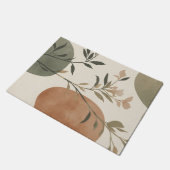 Organic Branch and Abstract Nature Design ドアマット (アングル)