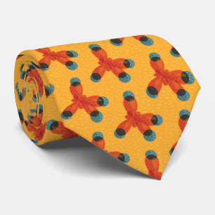 Organic Chemistry Geek Molecule Pattern Chemist ネクタイ