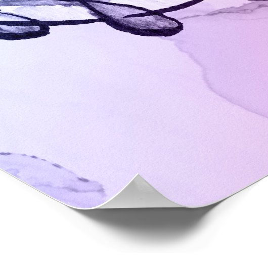 Organic Chemistry Love Molecule Student Chemist ポスター (角)