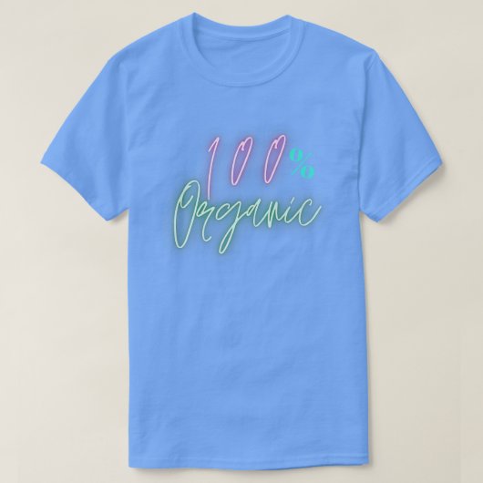 Organic Eating Healthy Lifestyle Tシャツ (デザイン正面)