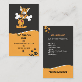 Organic & Eco-Friendly Pet Products Business Card 名刺