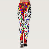 Organic Flow Art Leggings レギンス (裏面)