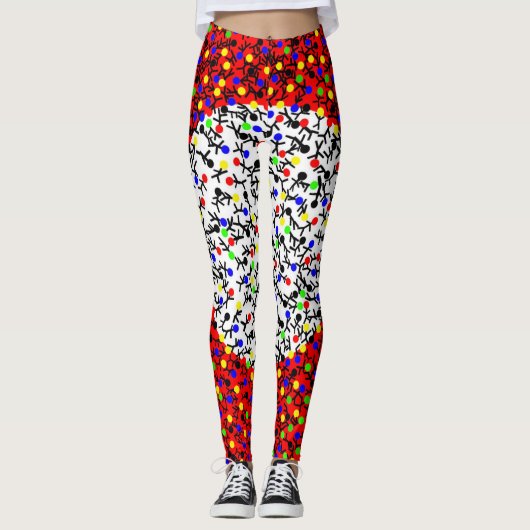 Organic Flow Art Leggings レギンス (正面)