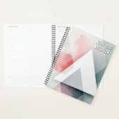 Organic Geometry Fusion | Watercolor & Geometric プランナー手帳 (ディスプレー)