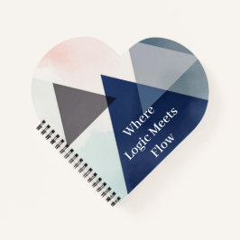 Organic Geometry Fusion | Watercolour ノートブック