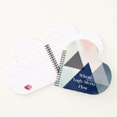 Organic Geometry Fusion | Watercolour ノートブック (内部)