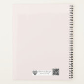 Organic Geometry Fusion | Watercolour プランナー手帳 (裏面)