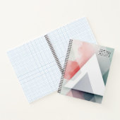 Organic Geometry Fusion | Watercolour & Geometric ノートブック (内部)