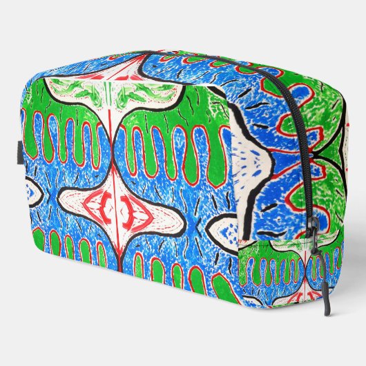 "Organic Geometry" Travel Pouch ドップキット (右コーナー)