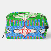 "Organic Geometry" Travel Pouch ドップキット (裏面)