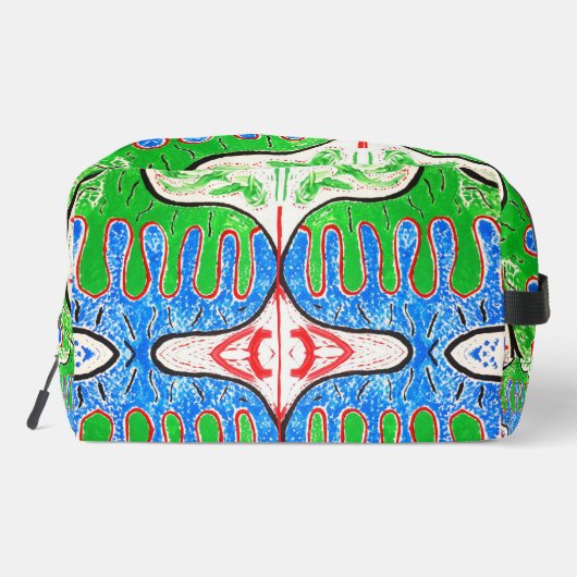 "Organic Geometry" Travel Pouch ドップキット (裏面)