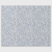 Organic Petal Terrazzo | Modern Pale Periwinkle  ラッピングペーパー (フラット)