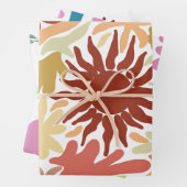 ORGANIC SHAPES  ラッピングペーパーシート (インサイチュ)