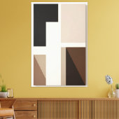 Organic Structure キャンバスプリント (インサイチュ (リビング))