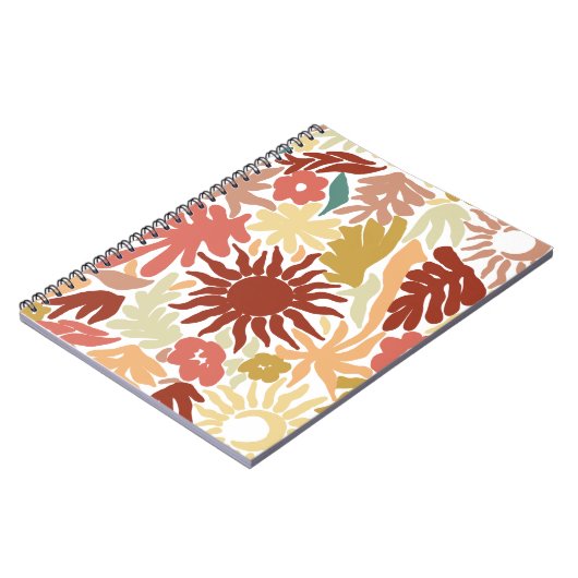 ORGANIC SUN ノートブック (左側)