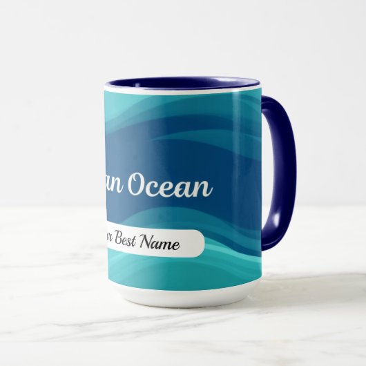 Organic Wave Mug マグカップ (正面右)