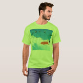 organik水色 tシャツ (正面フル)