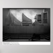 Organin Hertz Hall, UC Berkeley, 1966 ポスター (正面)