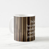 Organist Humour Mug – Pedals & Panic  コーヒーマグカップ (正面左)