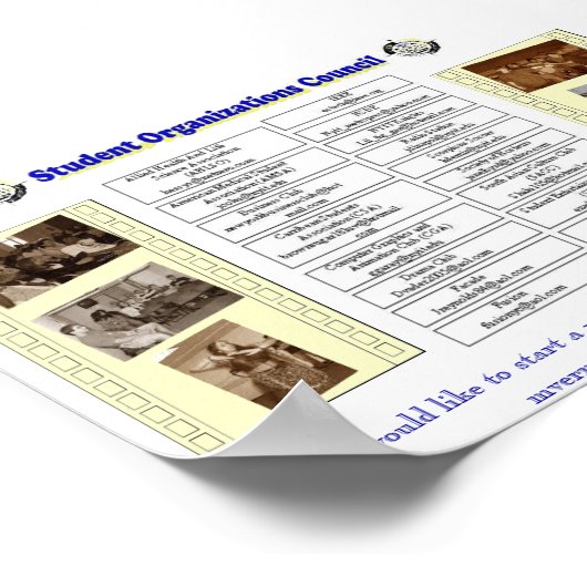 Organizations Poster ポスター (角)