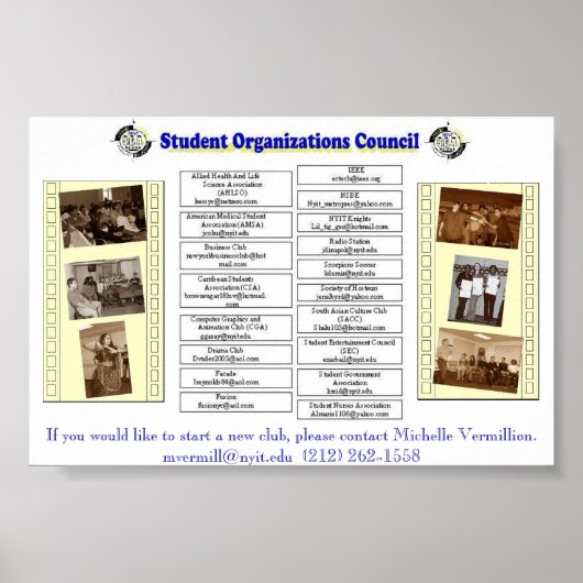 Organizations Poster ポスター (正面)